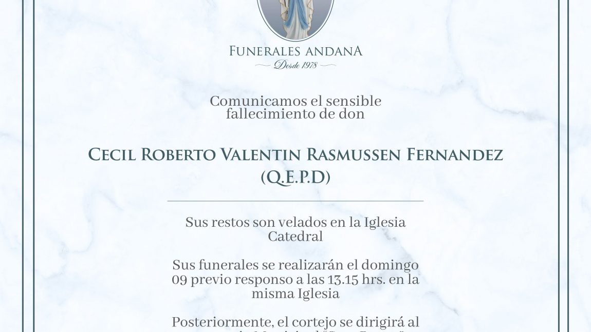Cecil Roberto Valentin Rasmussen Fernandez