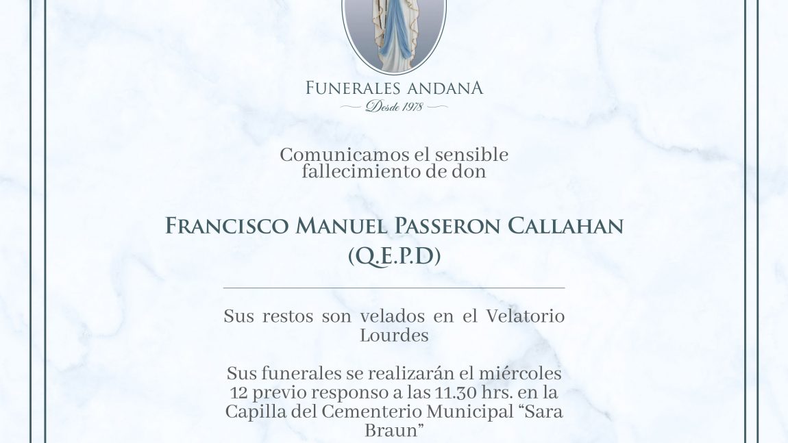 Francisco Manuel Passeron Callahan