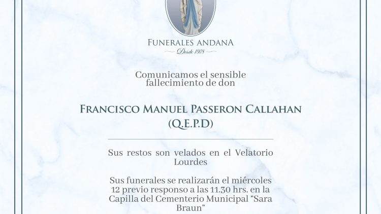 Francisco Manuel Passeron Callahan