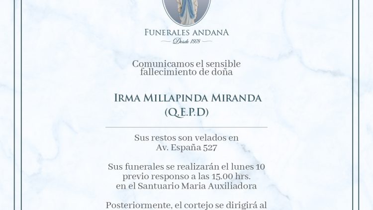 Irma Millapinda Miranda