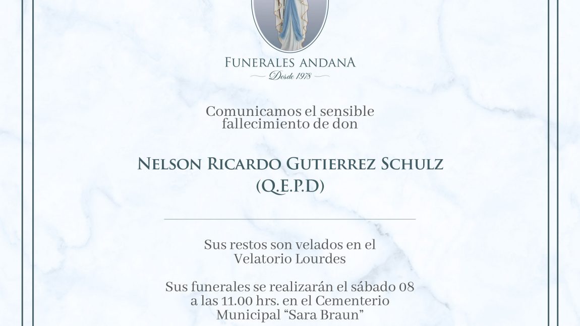 Nelson Ricardo Gutierrez Schulz