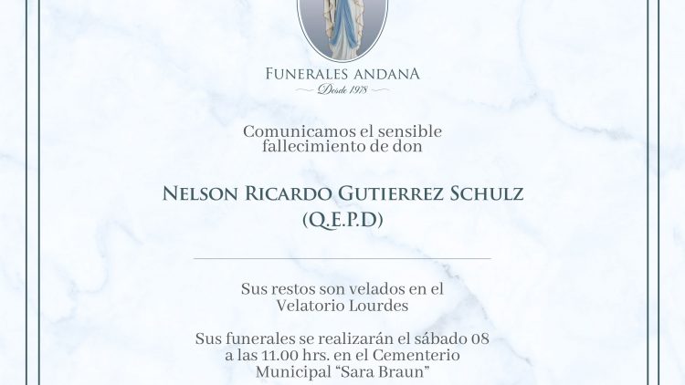 Nelson Ricardo Gutierrez Schulz