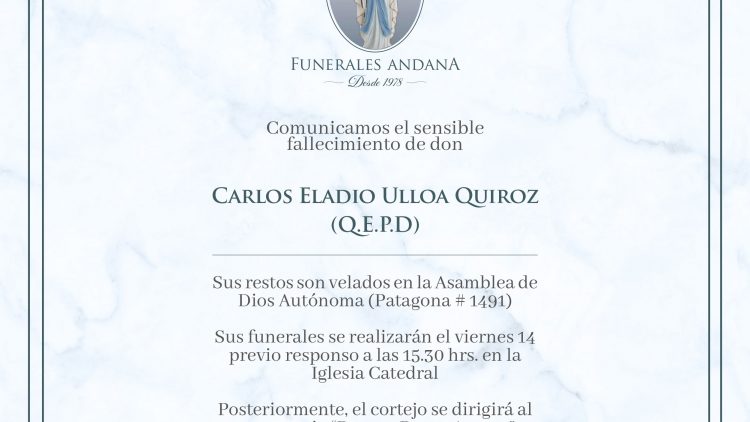 Carlos Eladio Ulloa Quiroz