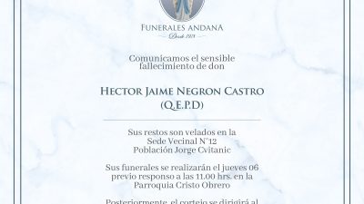 Hector Jaime Negron Castro
