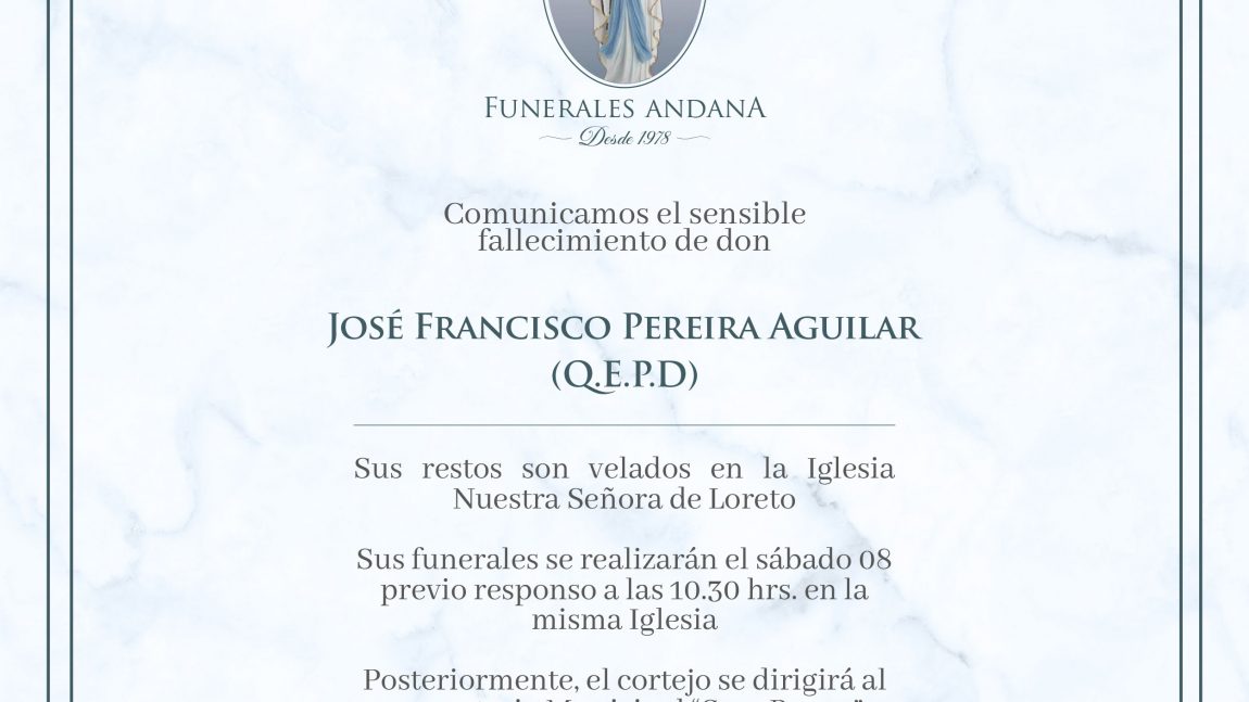 José Francisco Pereira Aguilar