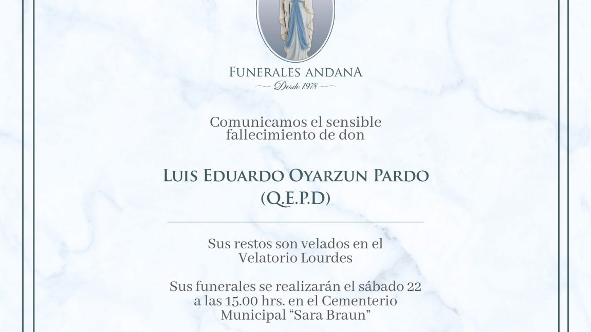 Luis Eduardo Oyarzun Pardo