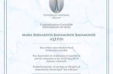 Maria Bernardita Bahamonde Bahamonde