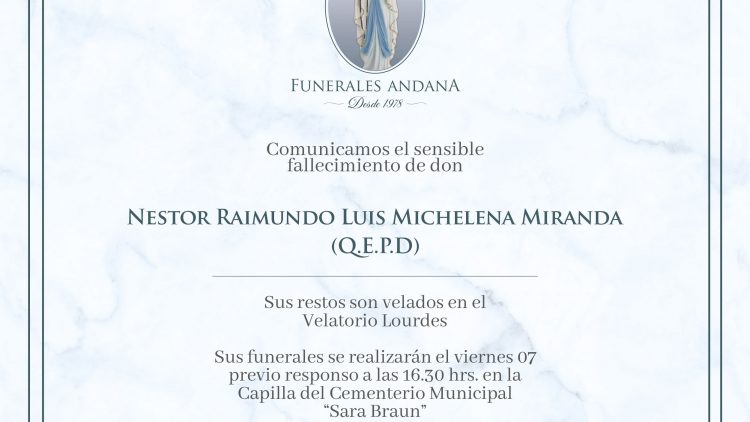 Nestor Raimundo Luis Michelena Miranda