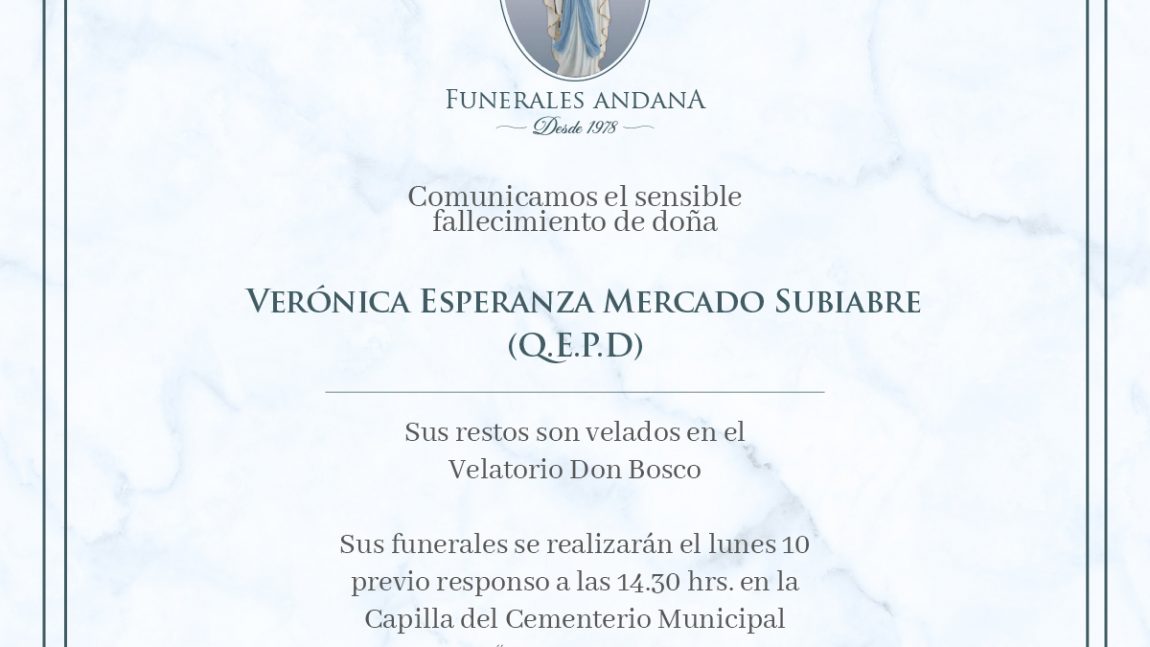 Verónica Esperanza Mercado Subiabre