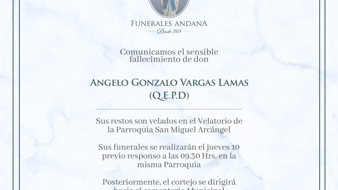 Angelo Gonzalo Vargas Lamas