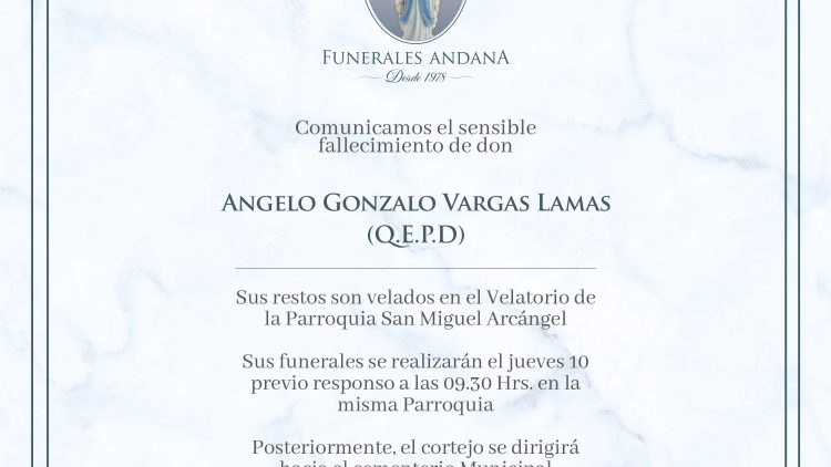 Angelo Gonzalo Vargas Lamas