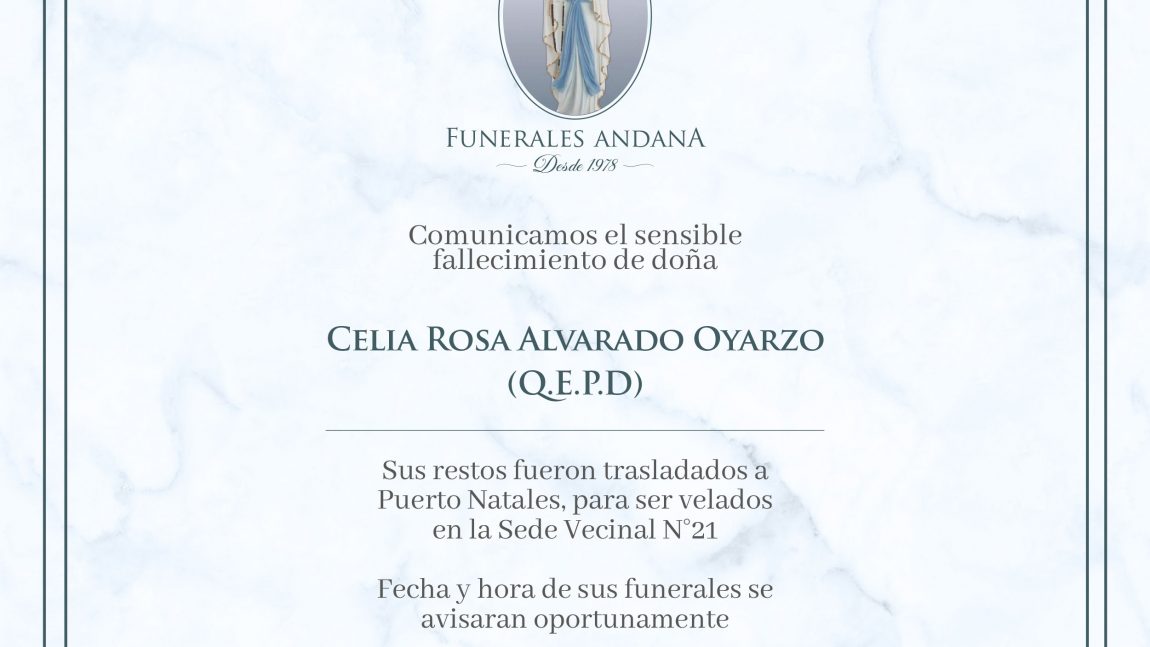 Cecilia Rosa Alvarado Oyarzo