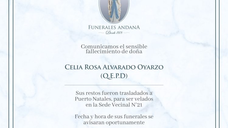 Cecilia Rosa Alvarado Oyarzo