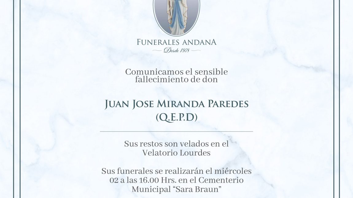 Juan Jose Miranda Paredes