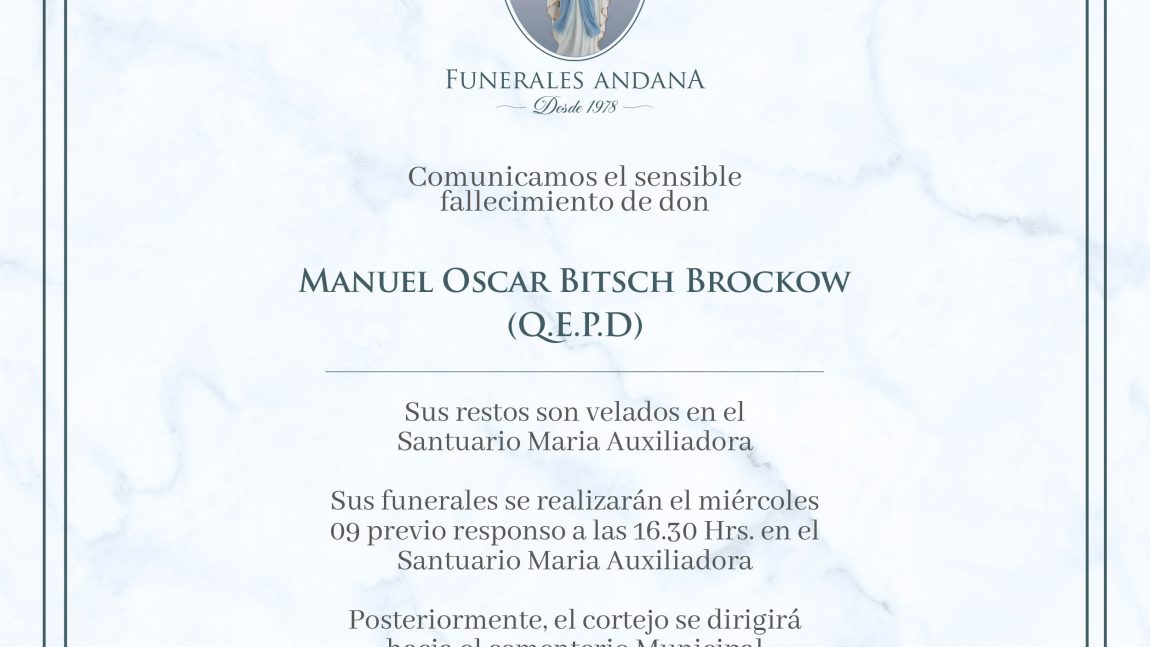 Manuel Oscar Bitsch Brockow