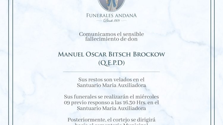 Manuel Oscar Bitsch Brockow