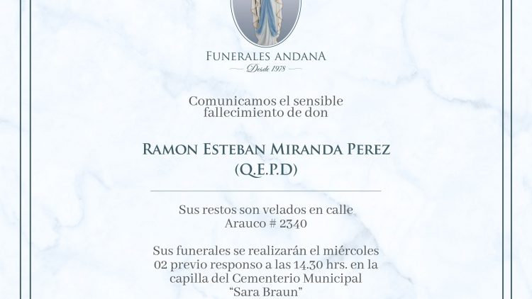 Ramon Esteban Miranda Perez