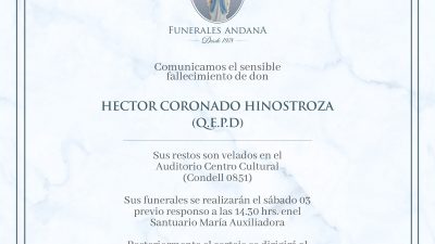 Hector Coronado Hinostroza