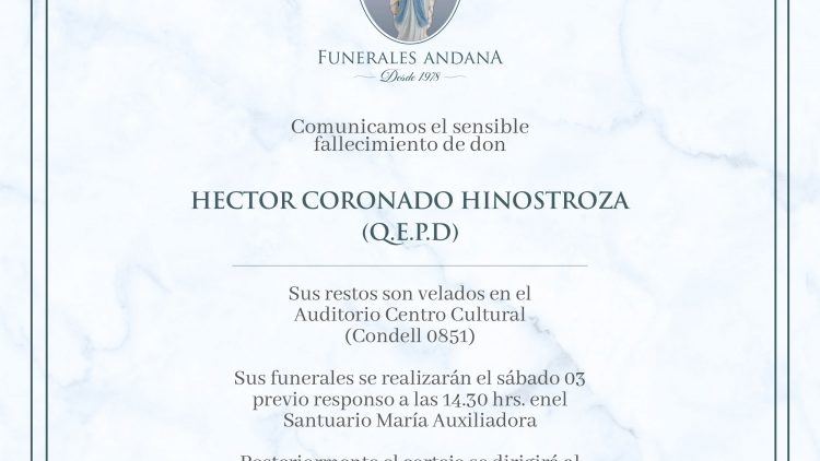 Hector Coronado Hinostroza