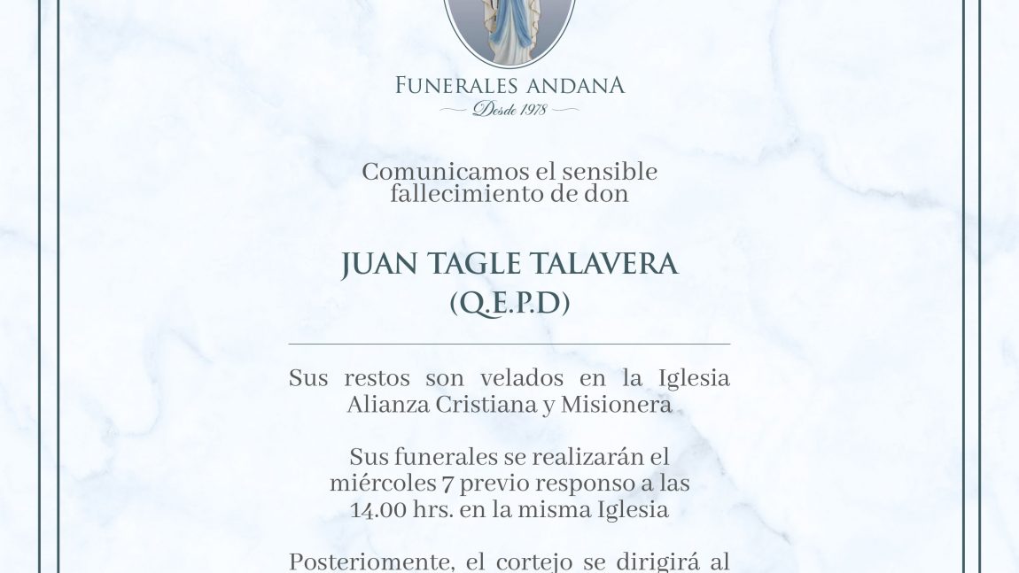 Juan Tagle Talavera