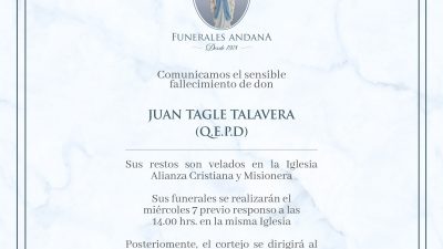 Juan Tagle Talavera