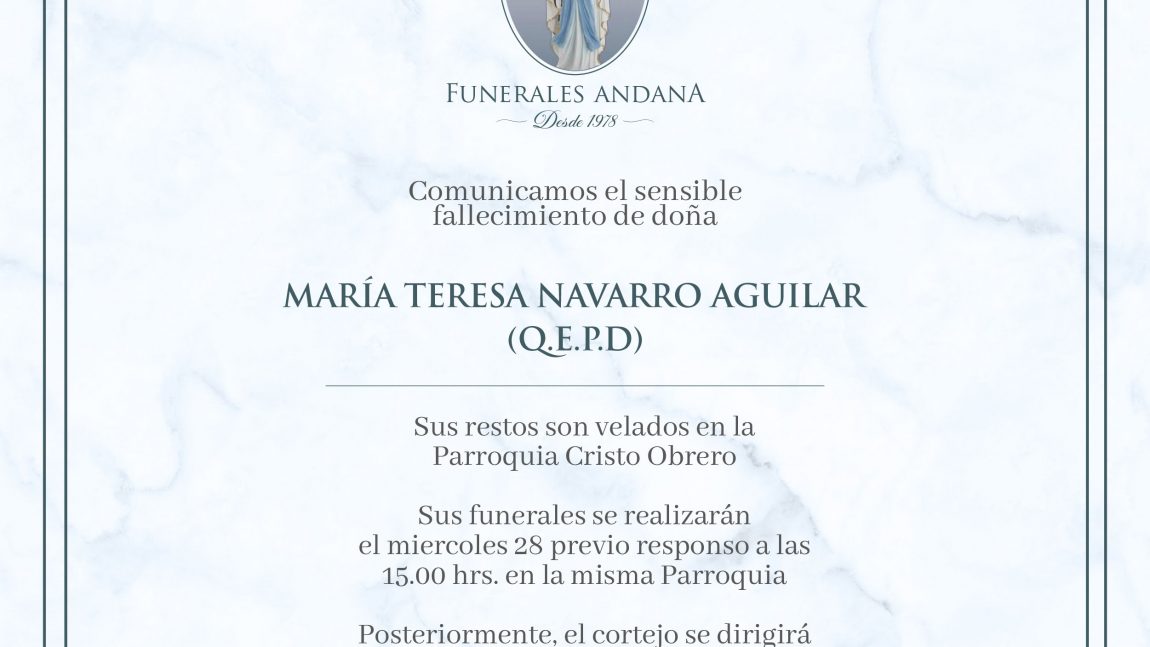 María Teresa Navarro Aguilar