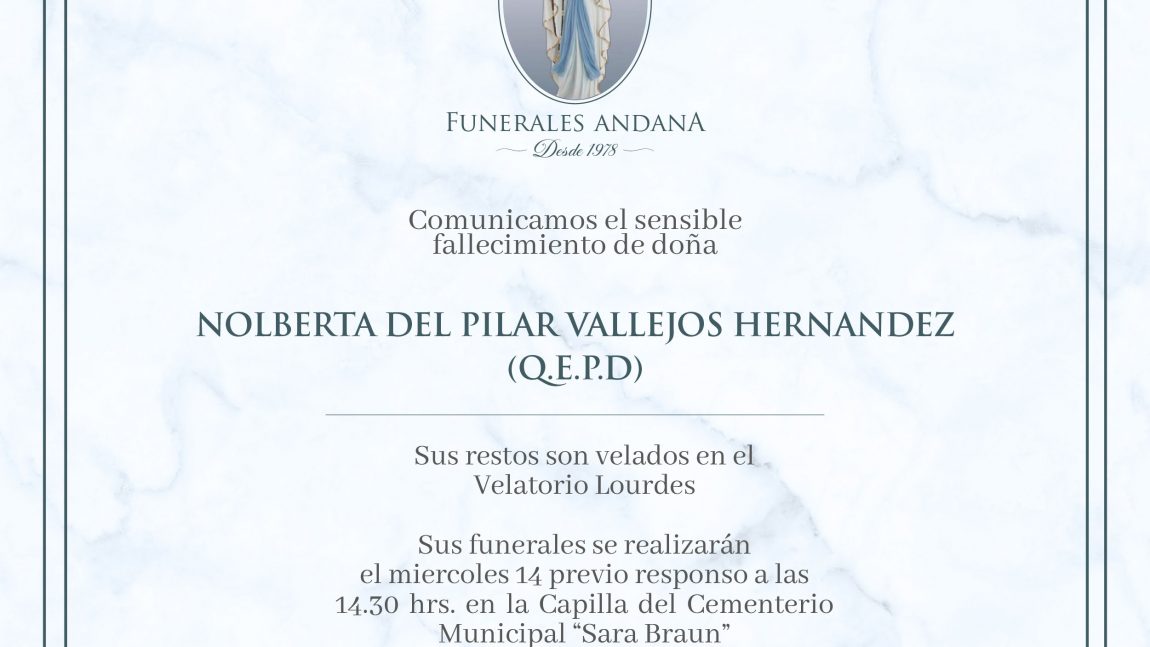 Nolberta Del Pilar Vallejos Hernández
