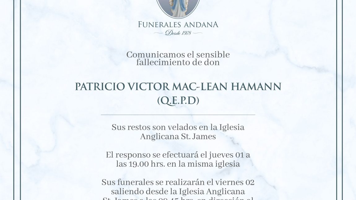 Patricio Victor Mac-Lean Hamann