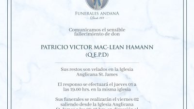 Patricio Victor Mac-Lean Hamann