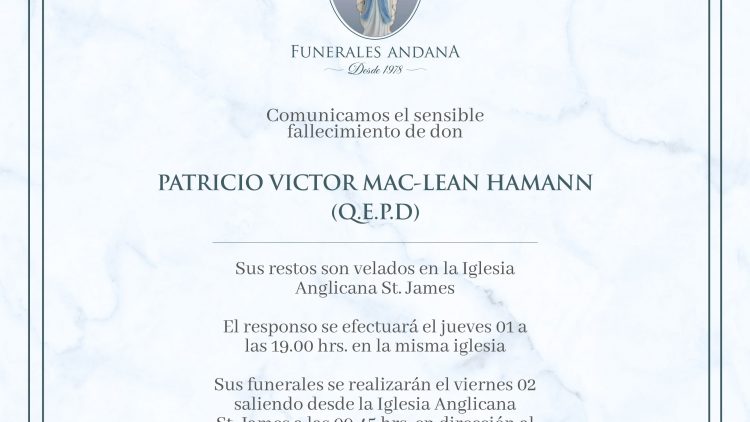 Patricio Victor Mac-Lean Hamann