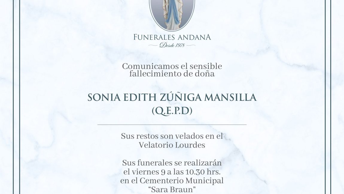 Sonia Edith Zúñiga Mansilla
