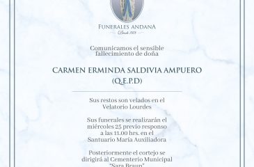 Carmen Erminda Saldivia Ampuero
