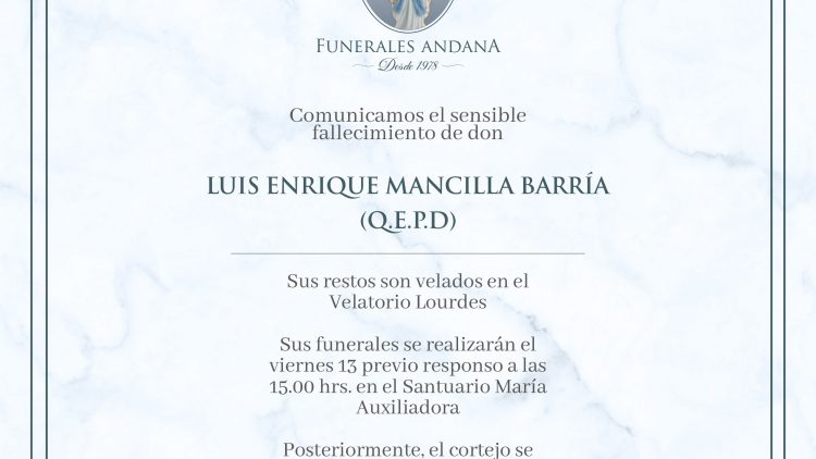 Luis Enrique Mancilla Barría