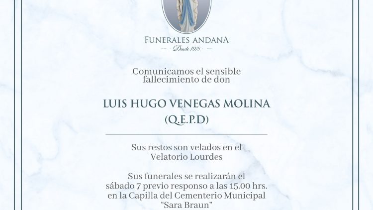 Luis Hugo Venegas Molina