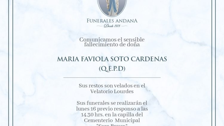 Maria Faviola Soto Cardenas
