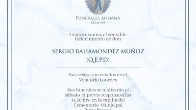 Sergio Bahamondez Muñoz