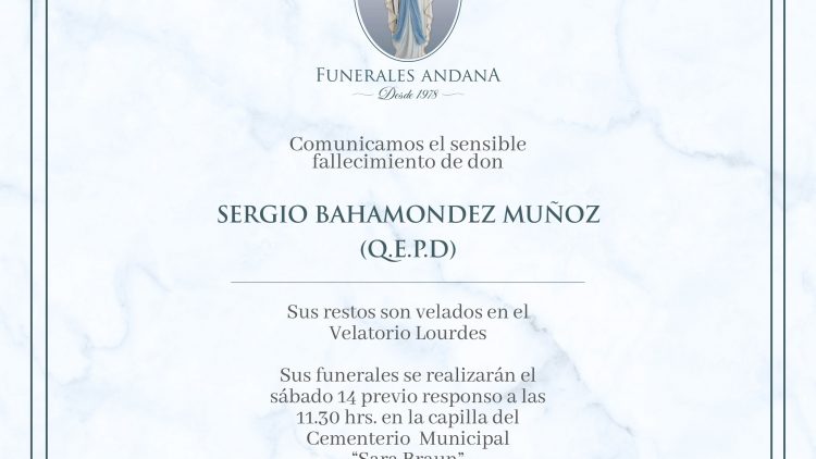 Sergio Bahamondez Muñoz