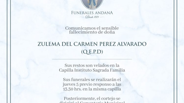 Zulema Del Carmen Pérez Alvarado