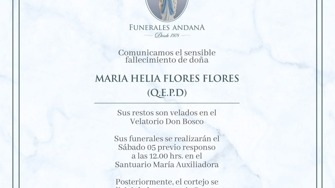 María Helia Flores Flores