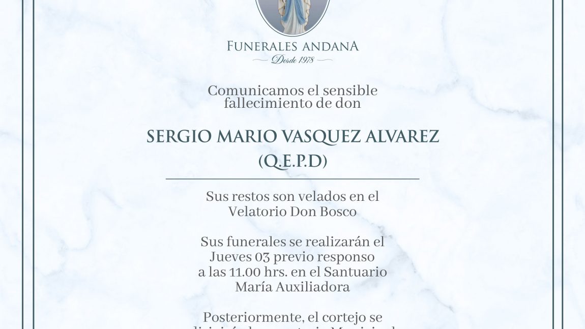 Sergio Mario Vásquez Álvarez