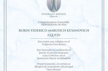 Ruben Federico Marusich Kusanovich