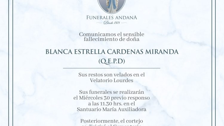 Blanca Estrella Cardenas Miranda