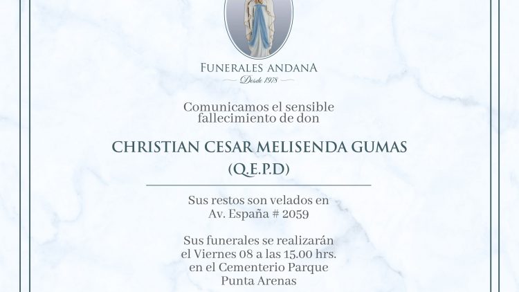 Christian Cesar Melisenda Gumas