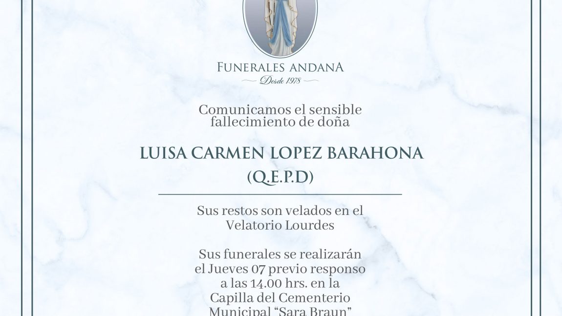 Luisa Carmen Lopez Barahona