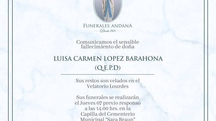 Luisa Carmen Lopez Barahona