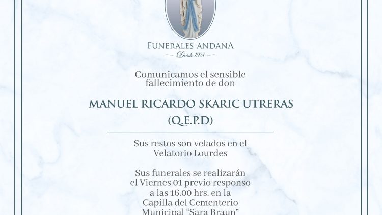 Manuel Ricardo Skaric Utreras
