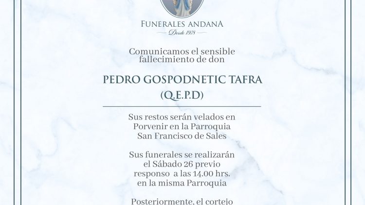Pedro Gospodnetic Tafra