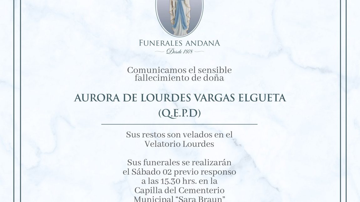 Aurora De Lourdes Vargas Elgueta