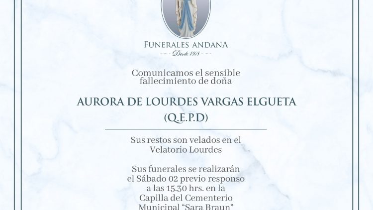 Aurora De Lourdes Vargas Elgueta