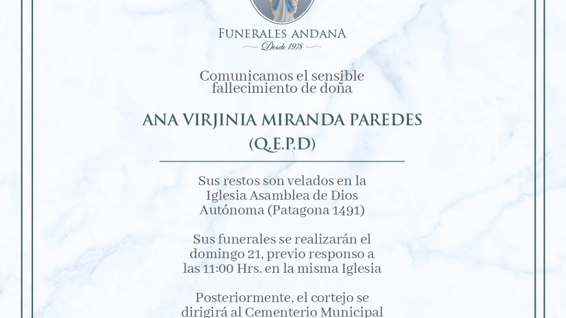 Ana Virjinia Miranda Paredes